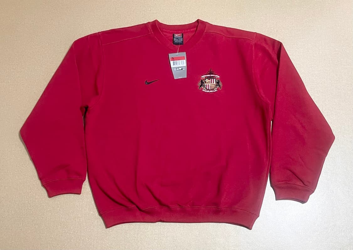 나이키 선덜랜드 AFC 01/02 트레이닝 스웨트 탑 상품이미지8