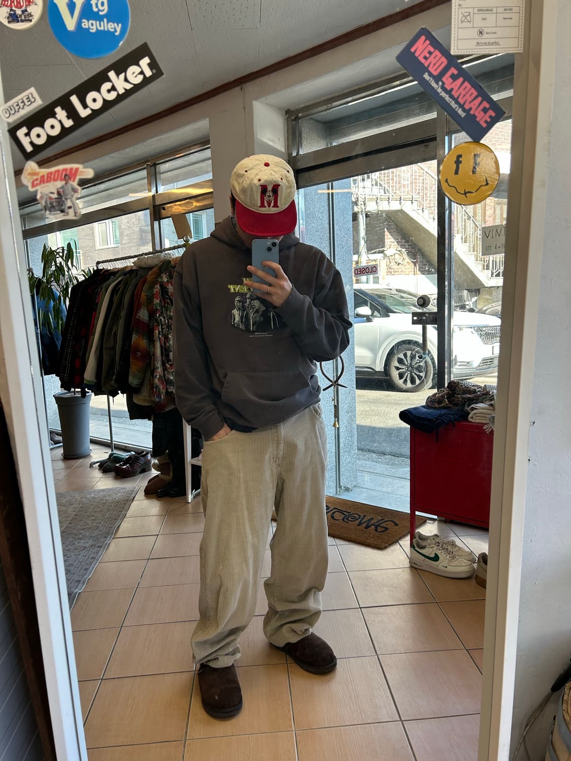 90‘s USA No fear 노피어 와이드 코듀로이팬츠 상품이미지8