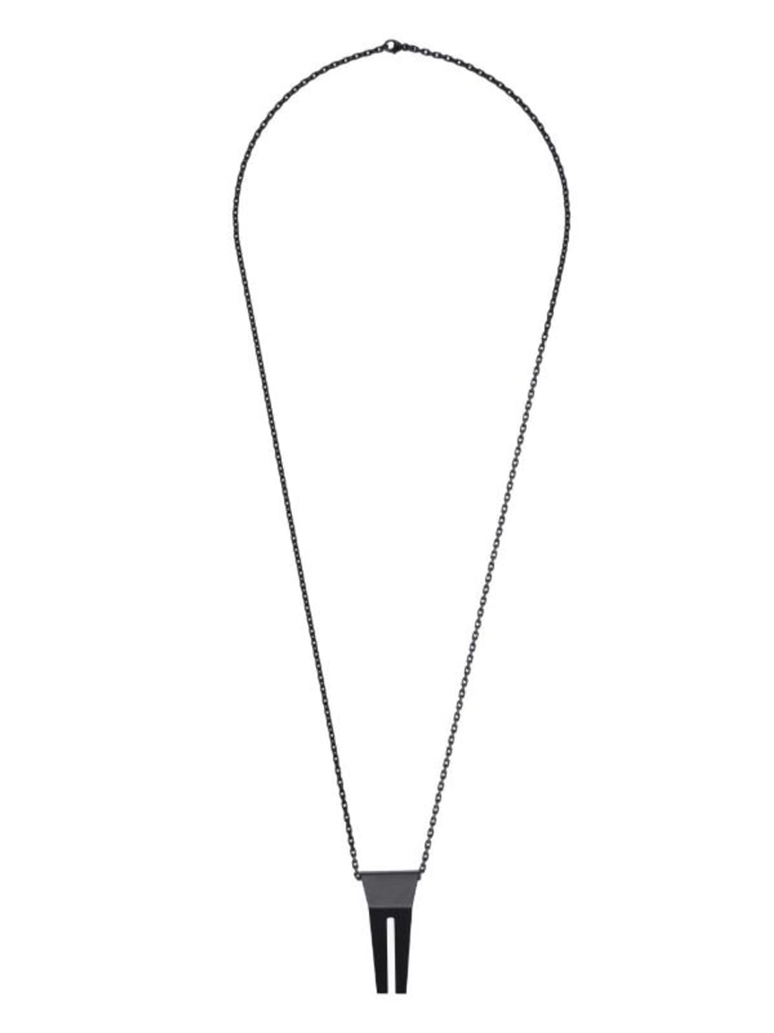 릭오웬스 OPEN TRUNK 목걸이/블랙 상품이미지4