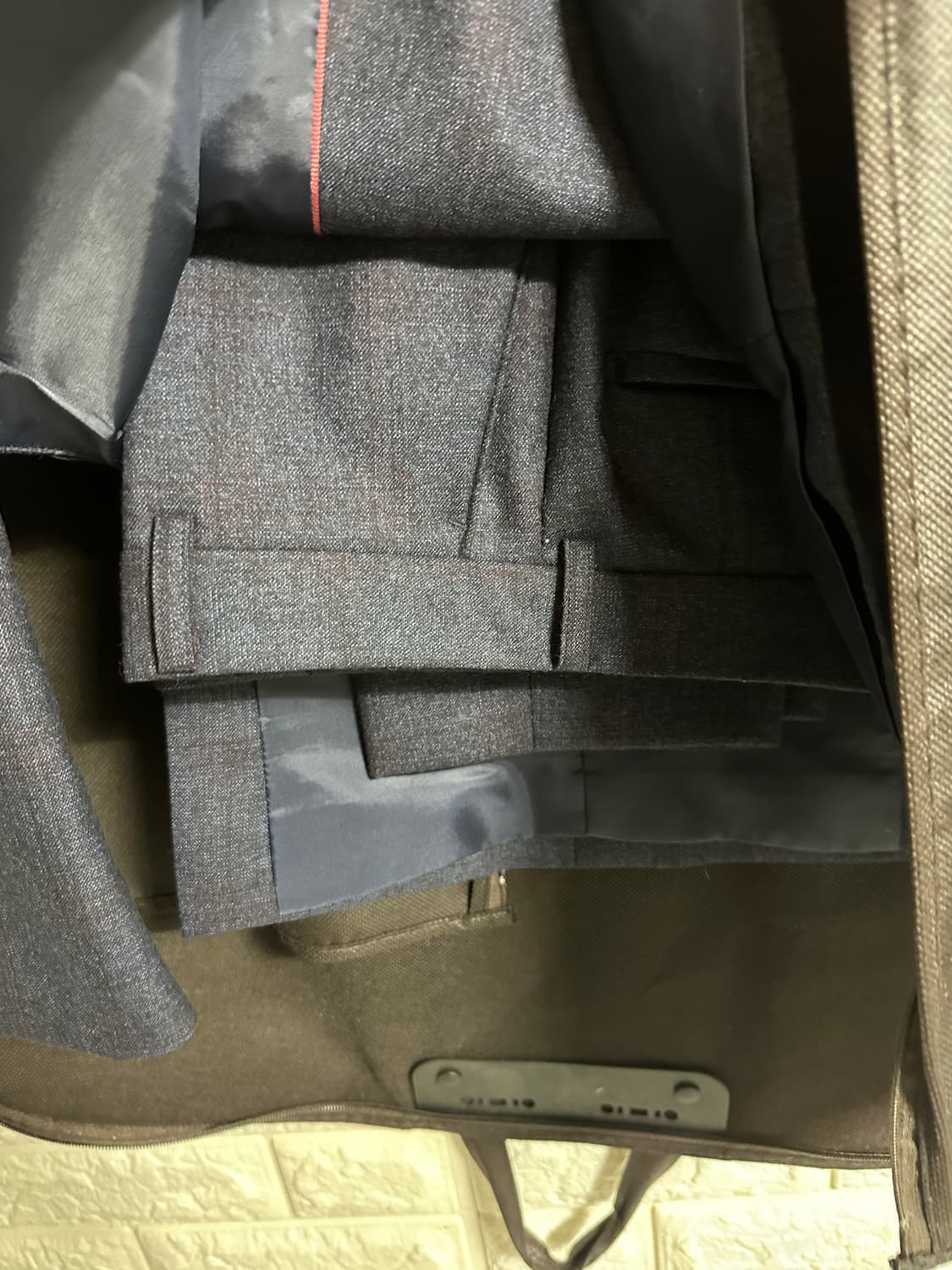 바쏘 옴므 더블 수트 (상하의 세트) 95 상품이미지5