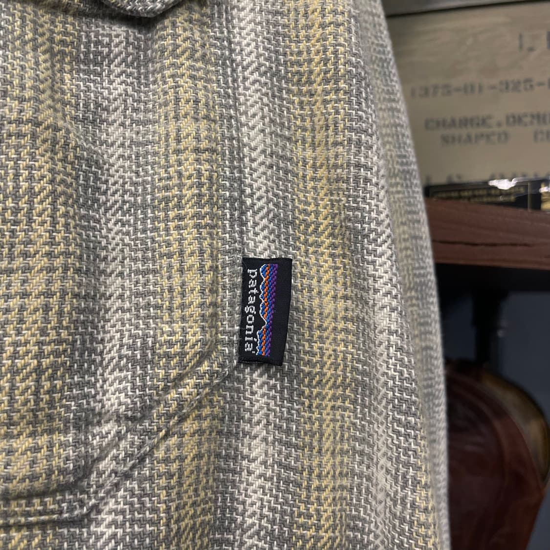 00s 파타고니아 오가닉 코튼 포켓 플란넬 셔츠 상품이미지5