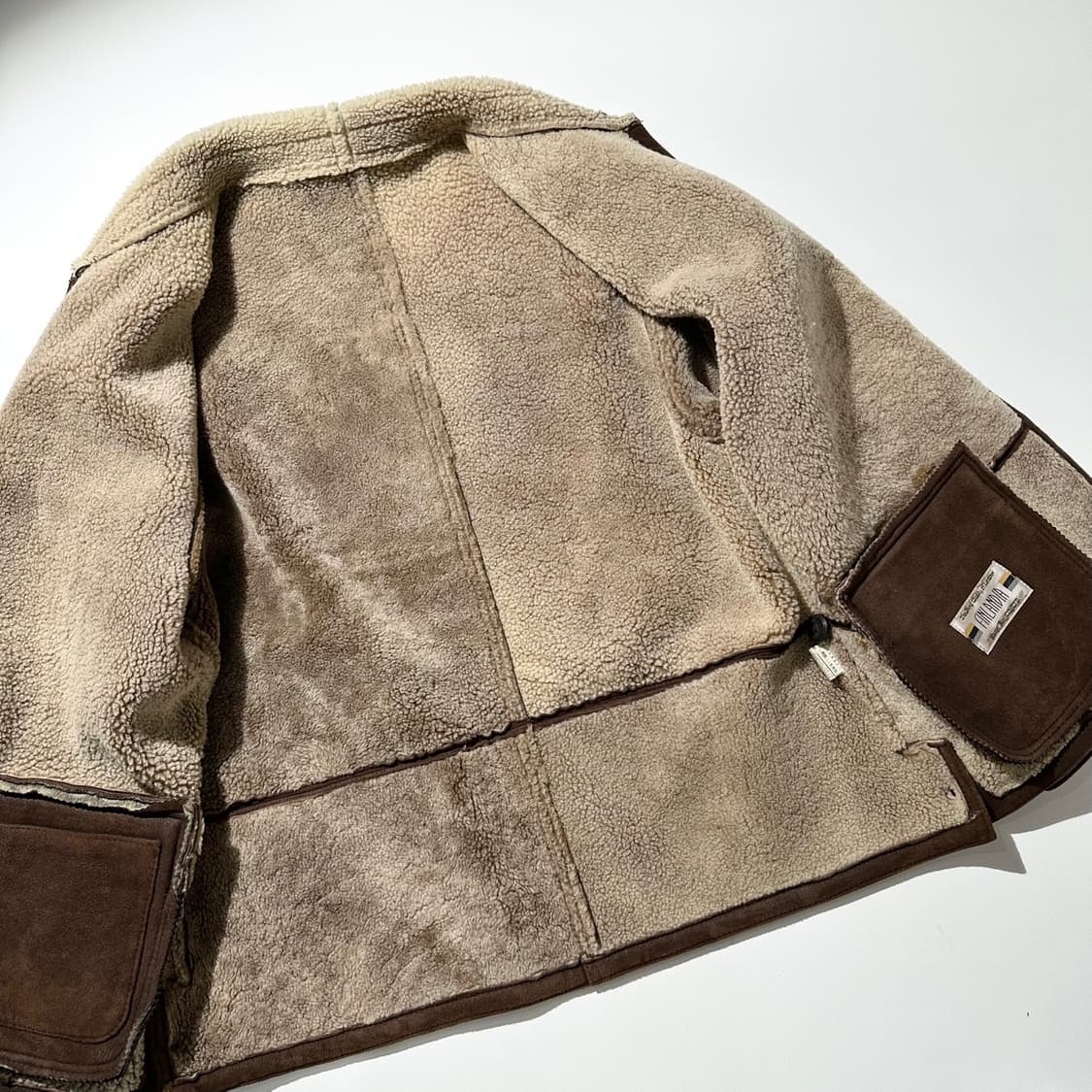 Finlandia 램스킨 시어링 싱글 무스탕 자켓 상품이미지6