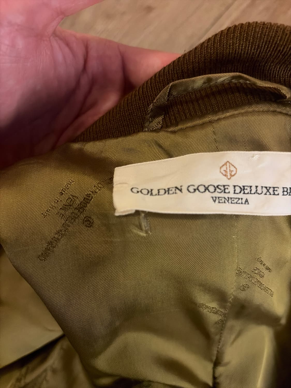 골든구스 블루종 벨벳 xs 상품이미지3