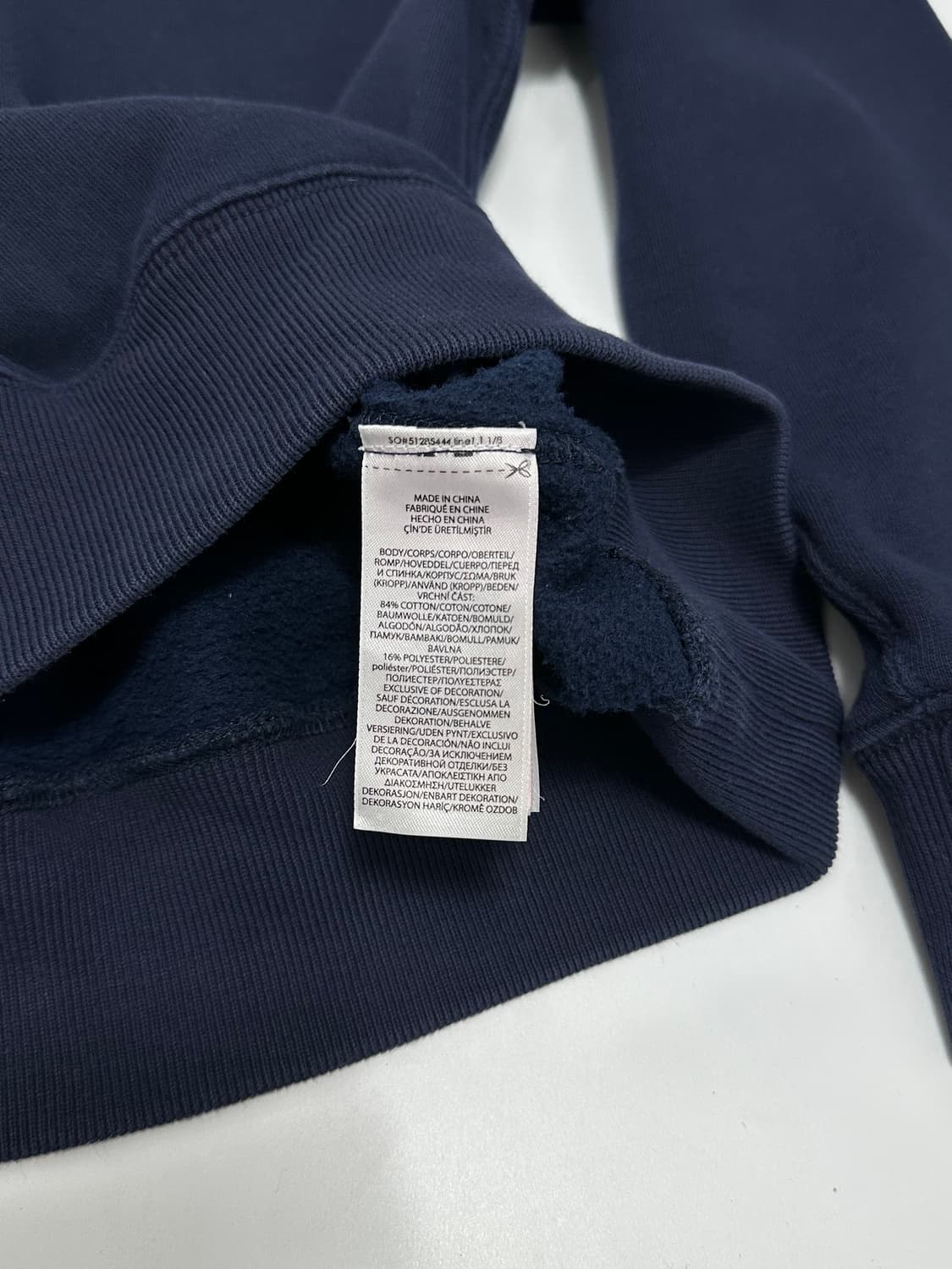 폴로랄프로렌 네이비 맨투맨 QR신형 상품이미지9