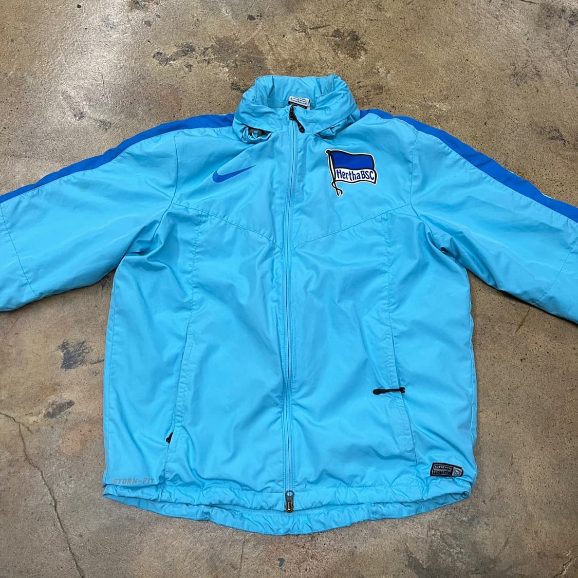 [정품/M] 나이키 헤르타 베를린 BSC 바람막이 블루 b14 상품이미지2