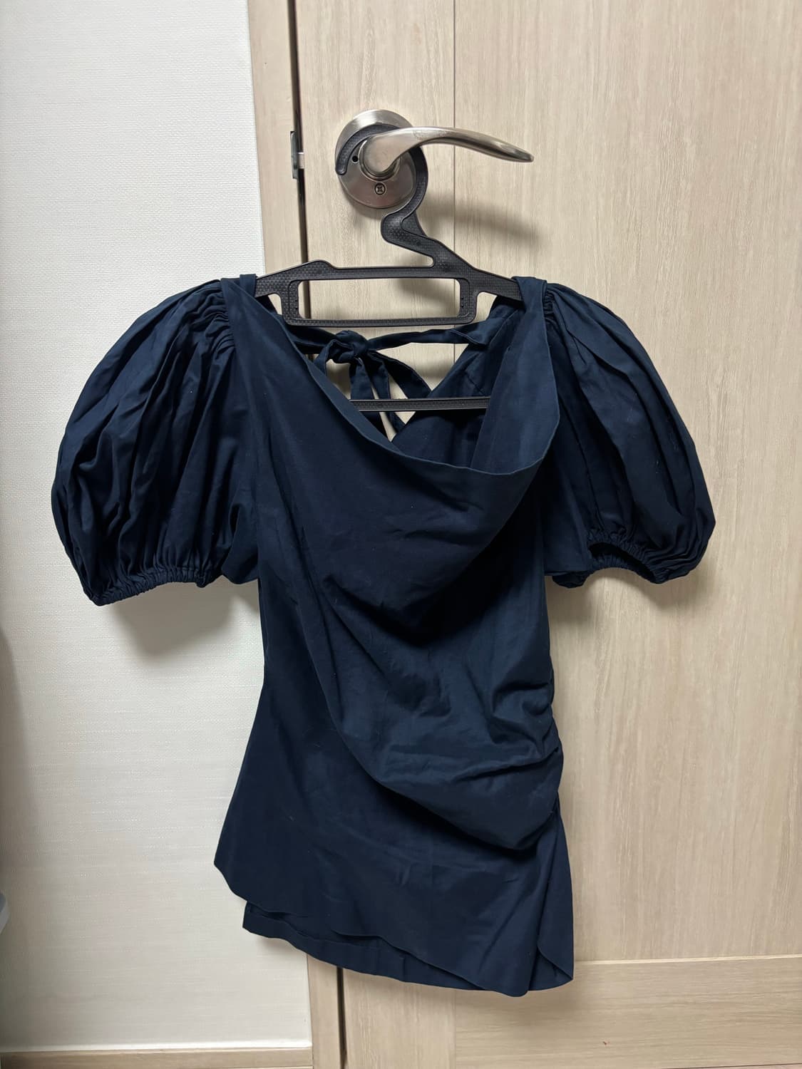 낸시부 퍼프 슬리브 블라우스 상품이미지3