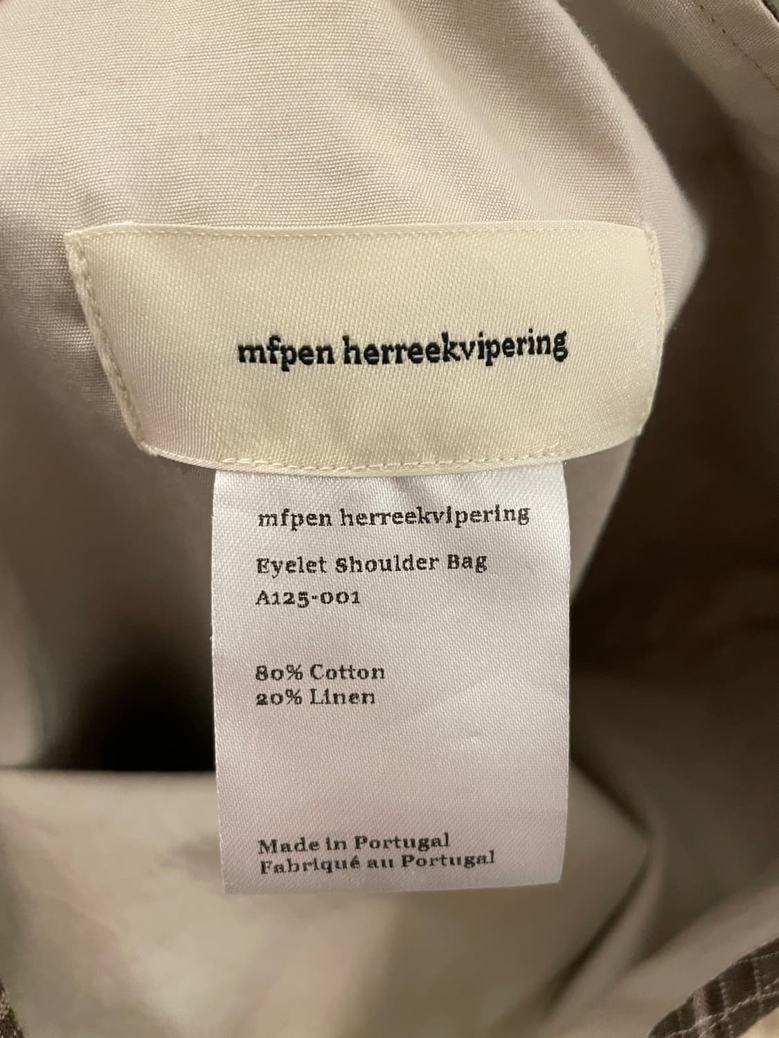 MFPEN 아일렛 숄더 백 상품이미지4