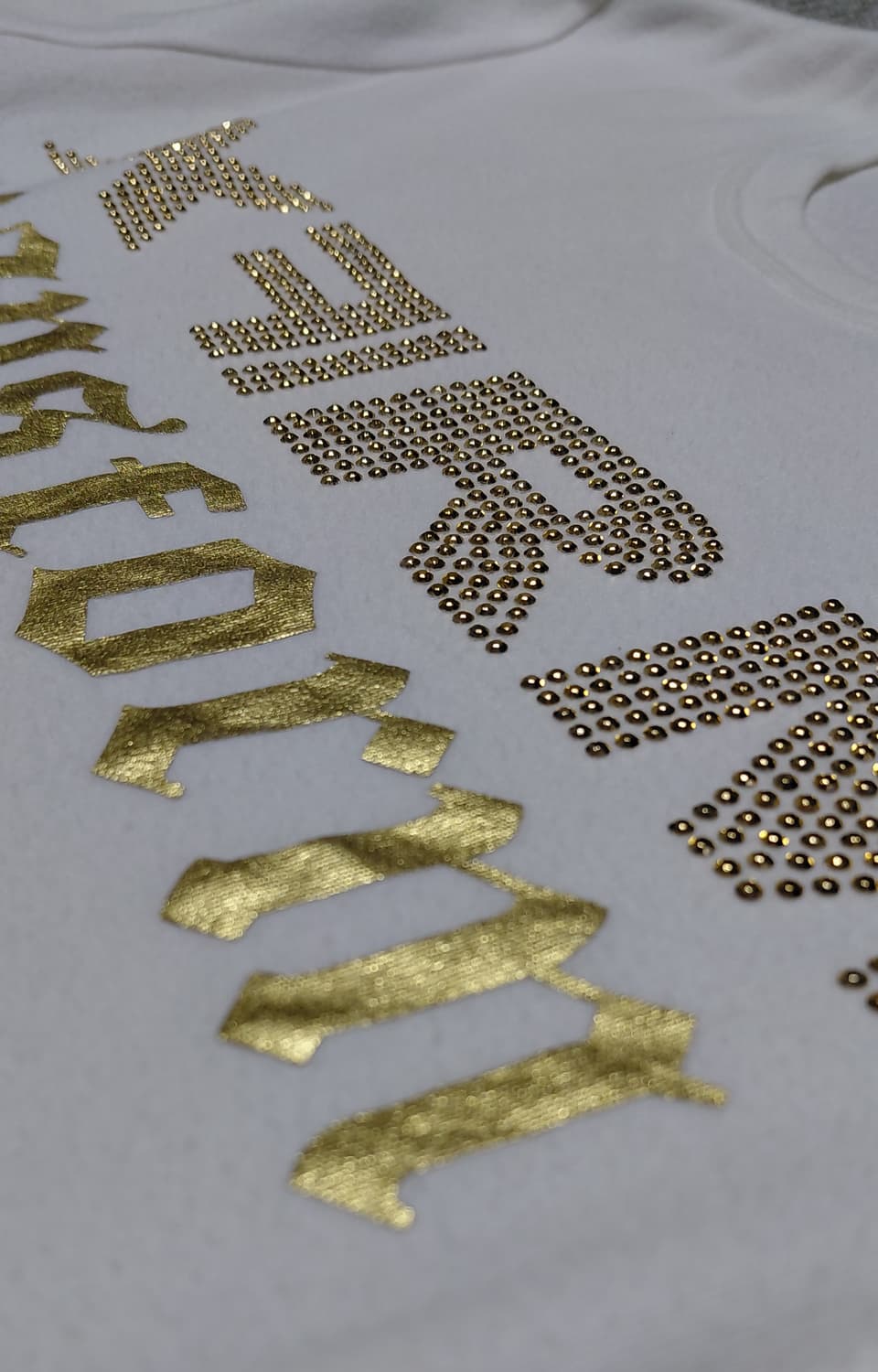 [XS~S] Xfrm 트랜스폼 라인스톤 & 골드 아카이브 그래픽 티셔츠 상품이미지10