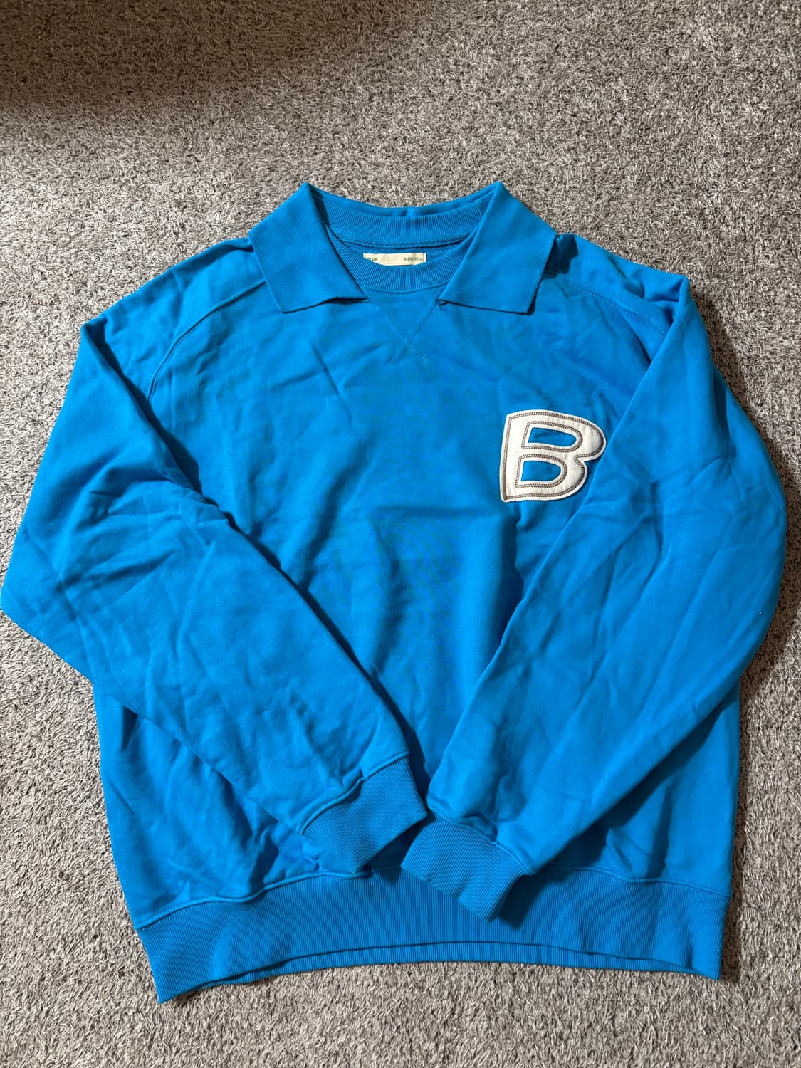 BLUR 블러 카라 맨투맨 상품이미지2