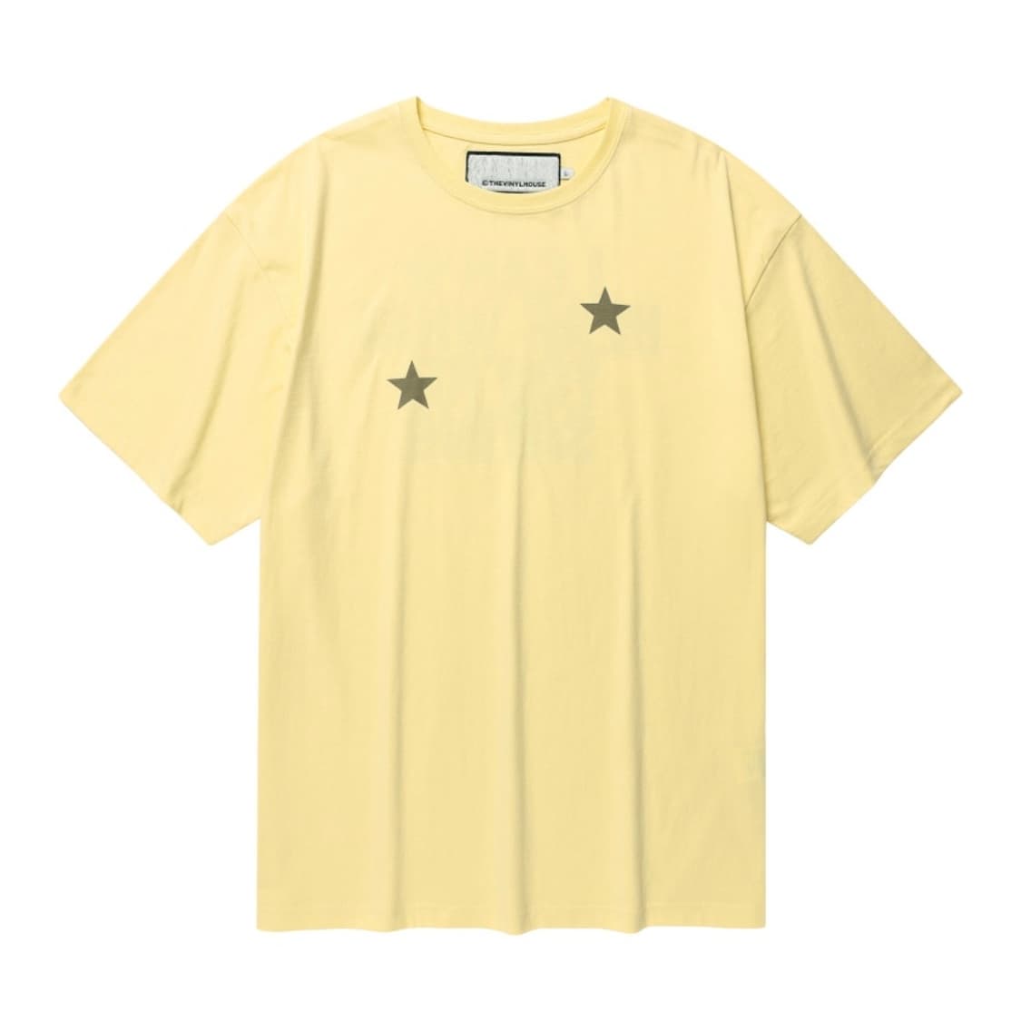 더바이닐하우스 STAR TEE YELLOW M 상품이미지1