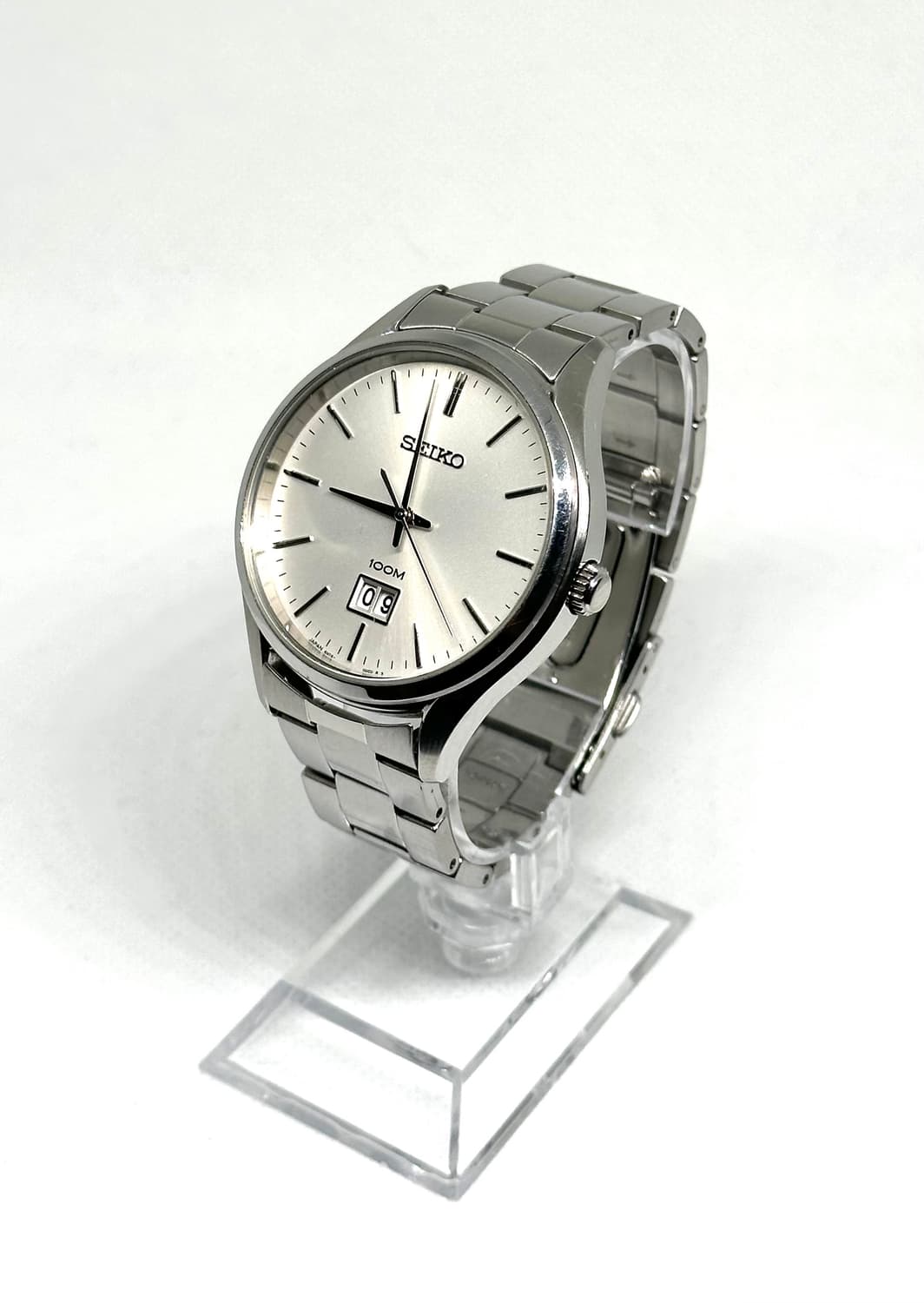 세이코(SEIKO) 클래식 쿼츠 빅 데이트 시계 (모델명: 6N76-00 상품이미지1