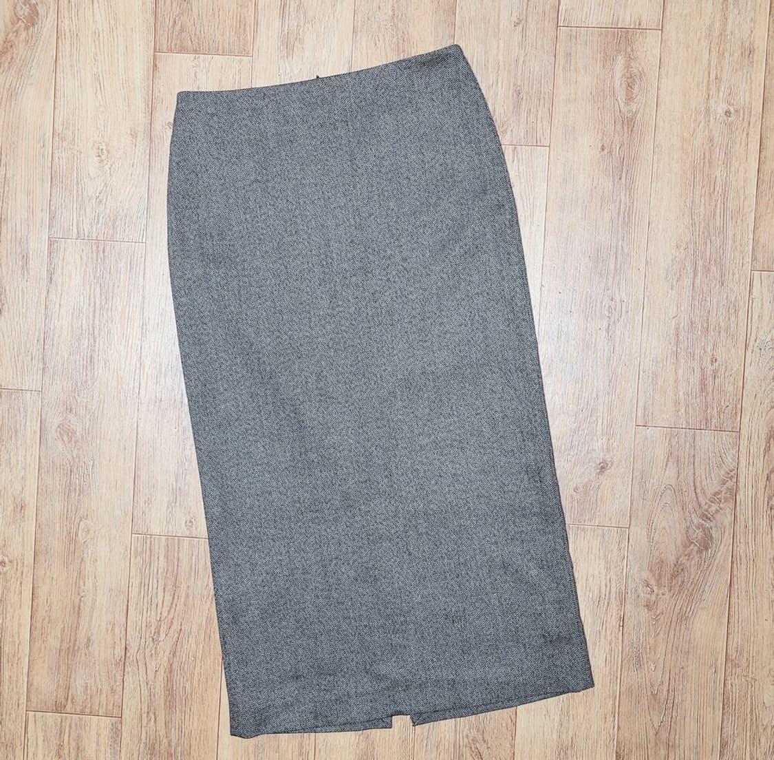 자라(ZARA) 헤링본 울스커트 66 새상품 상품이미지2