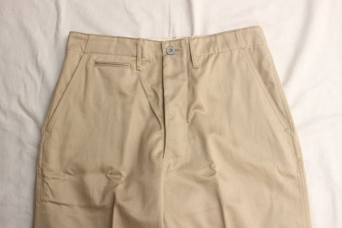 WORKERS 오피서 트라우저 Type2 카키 상품이미지6