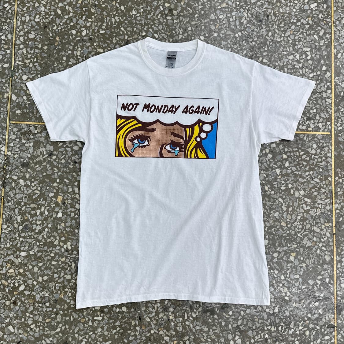 월요일이 싫은 티셔츠 M 상품이미지1