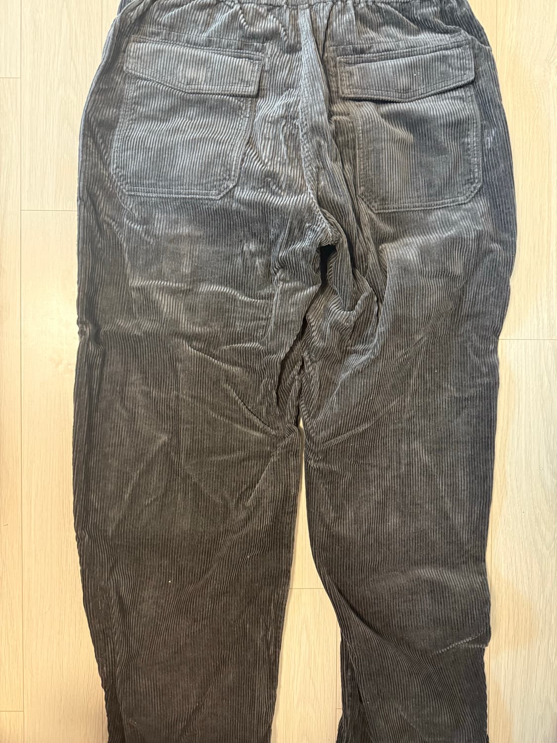 유니클로 u 코듀로이 턱 와이드팬츠 M 상품이미지2