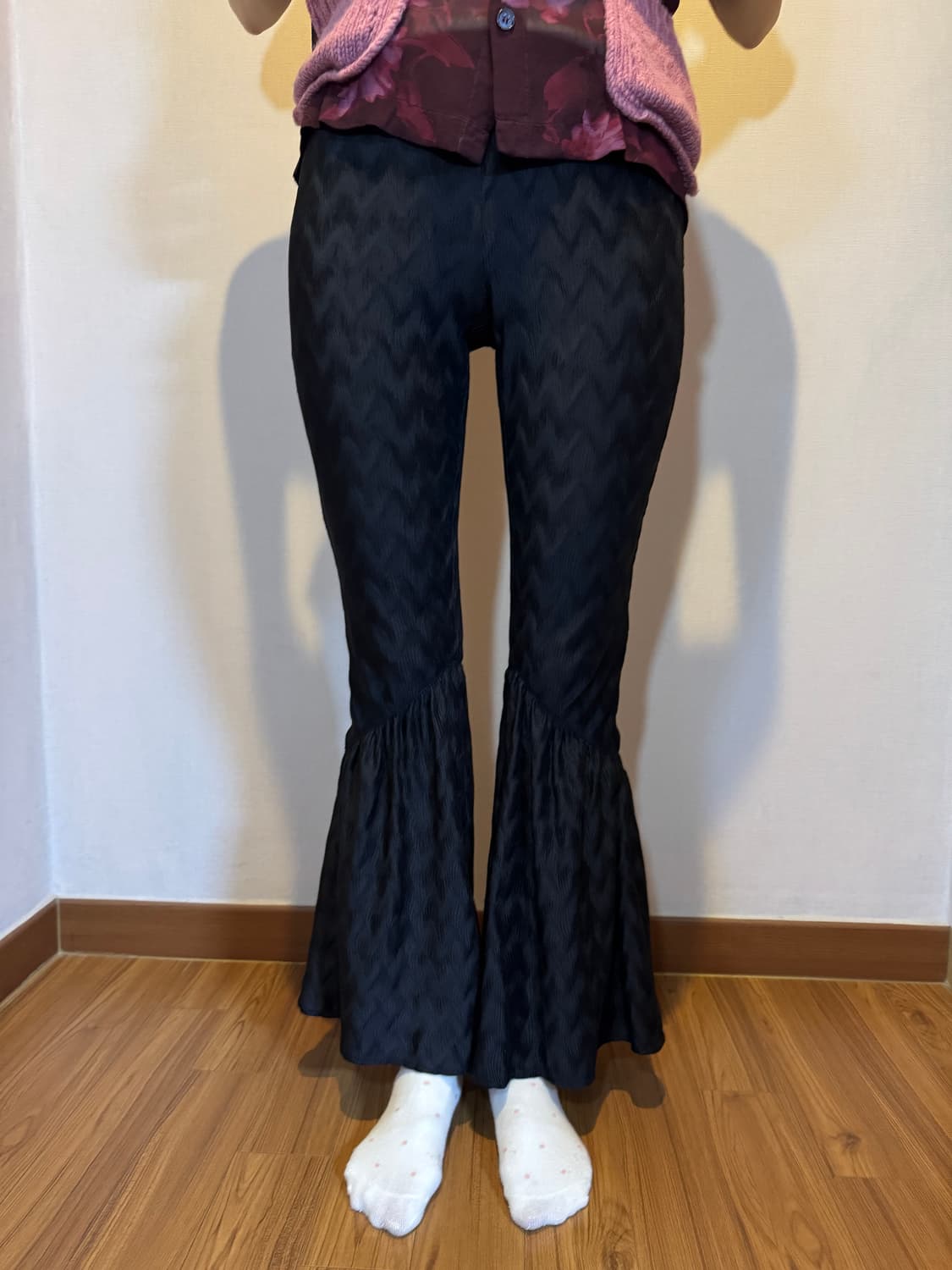 미스치프 부츠컷 팬츠 상품이미지1