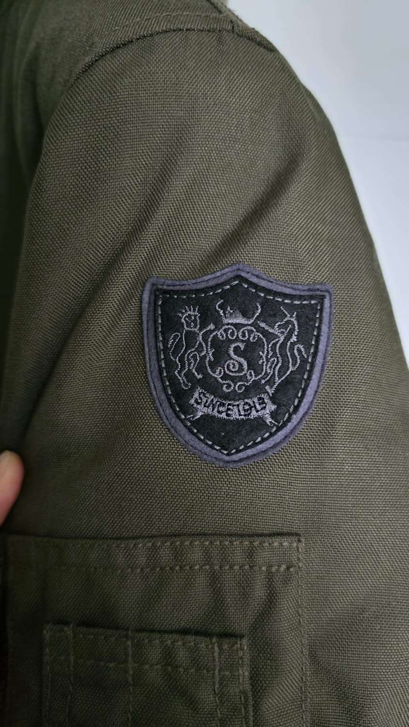 초레어) SCHOTT 쇼트 패딩 M 싸이즈 판매 합니다. 상품이미지4