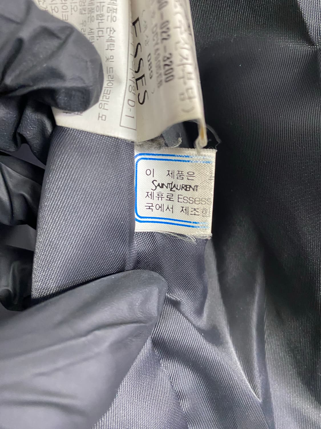 입생로랑 YSL 퍼카라 양가죽 레더자켓 M 상품이미지10