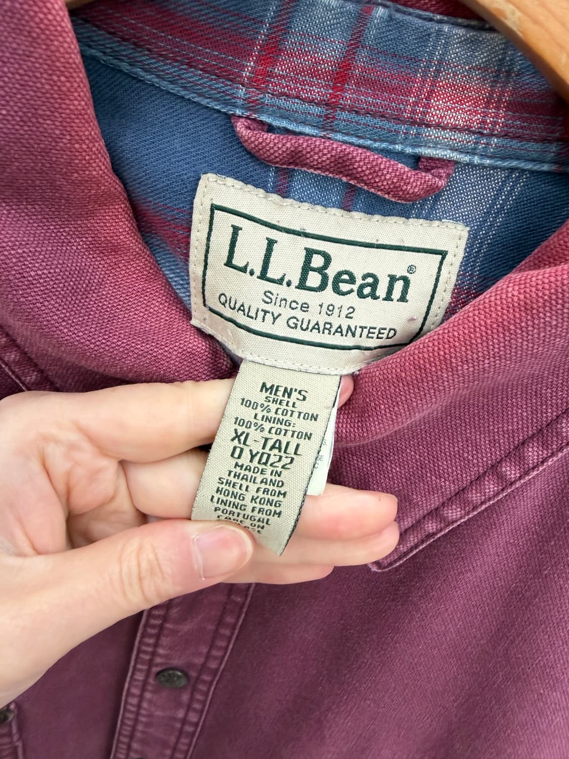 🌲 L.L.Bean Vintage Heavy Cotton Shirt J 상품이미지6