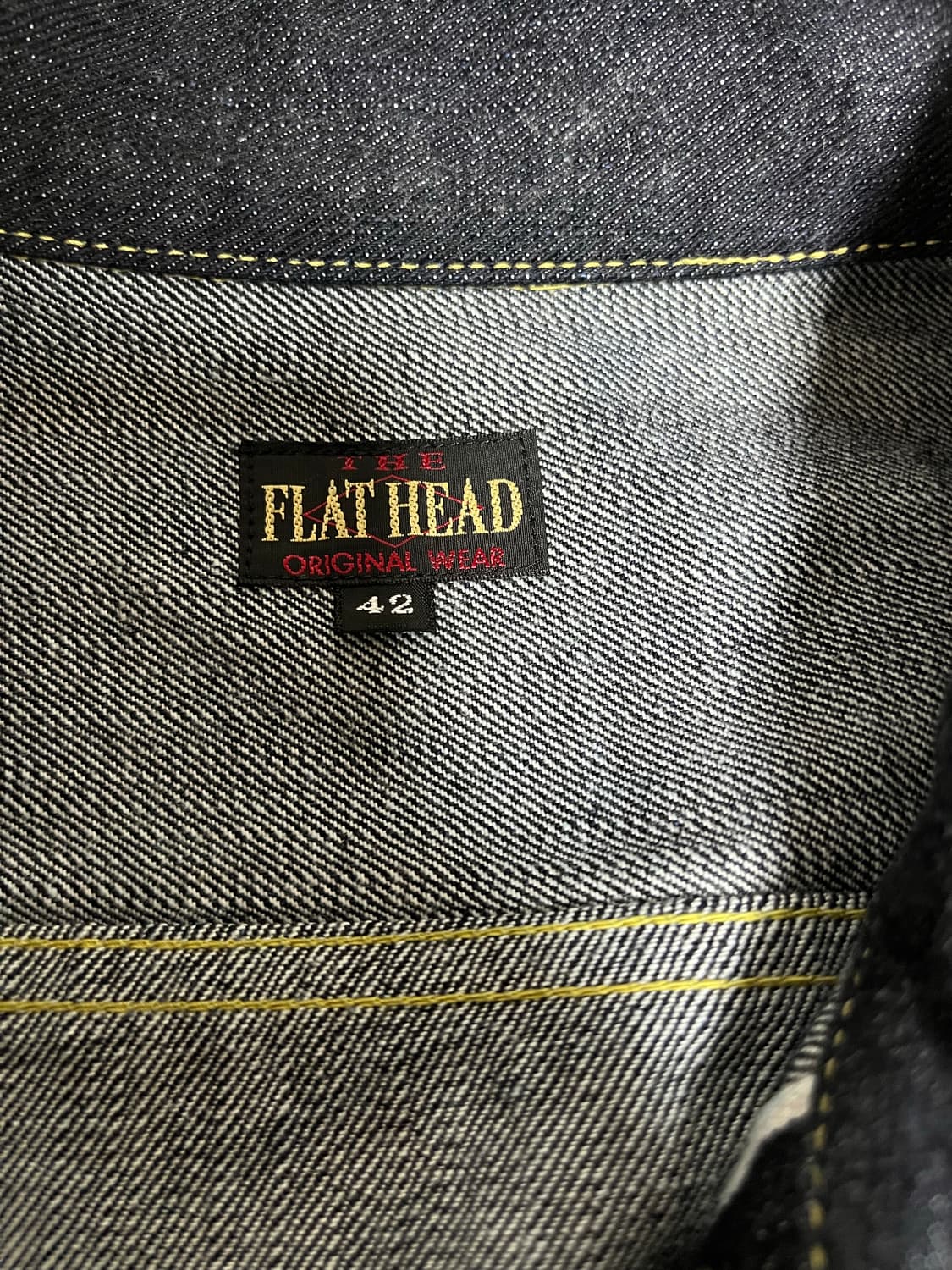 더 플랫헤드 데님자켓 FN-OJ-D103 Denim Jacket 상품이미지5