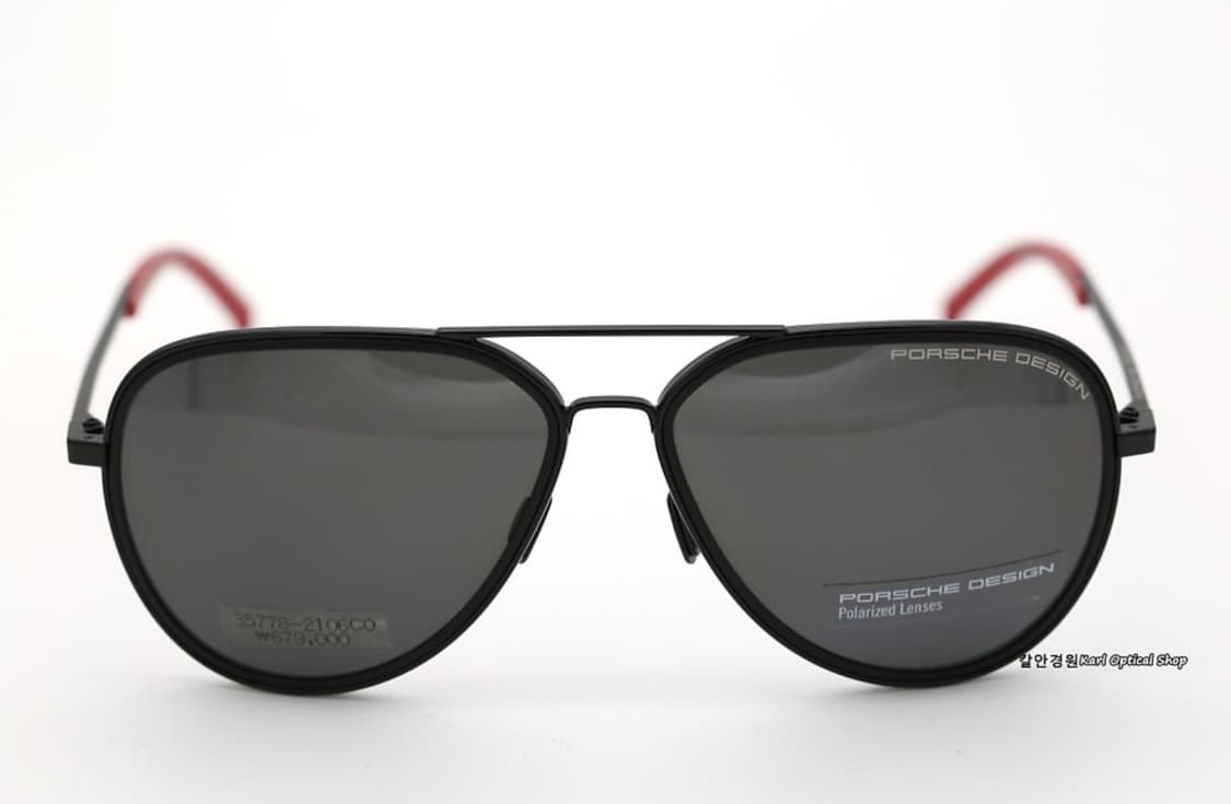 포르쉐 디자인 P8691 블랙 선글라스 상품이미지3