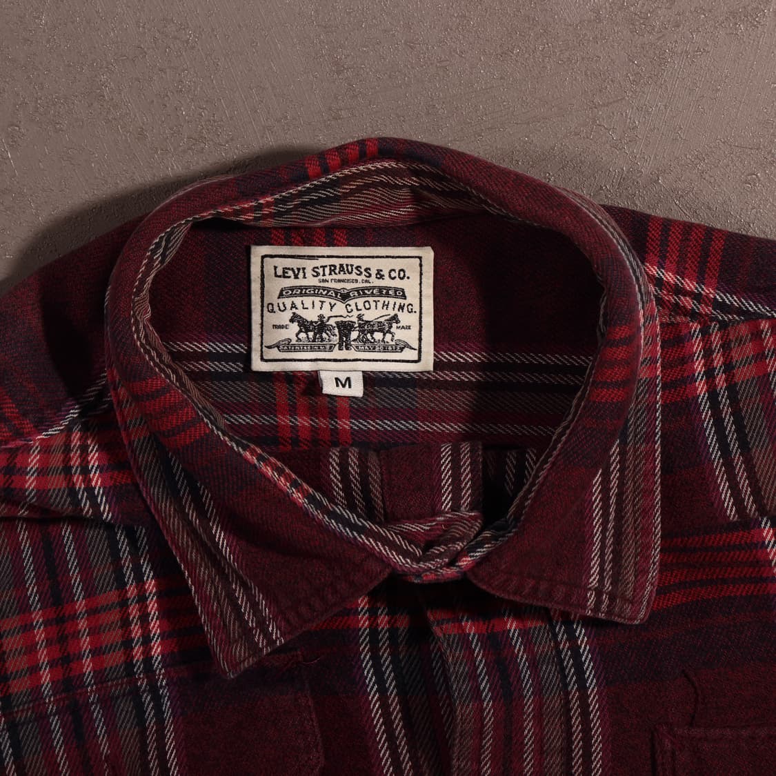 리바이스 플란넬 체크셔츠 C499 상품이미지3