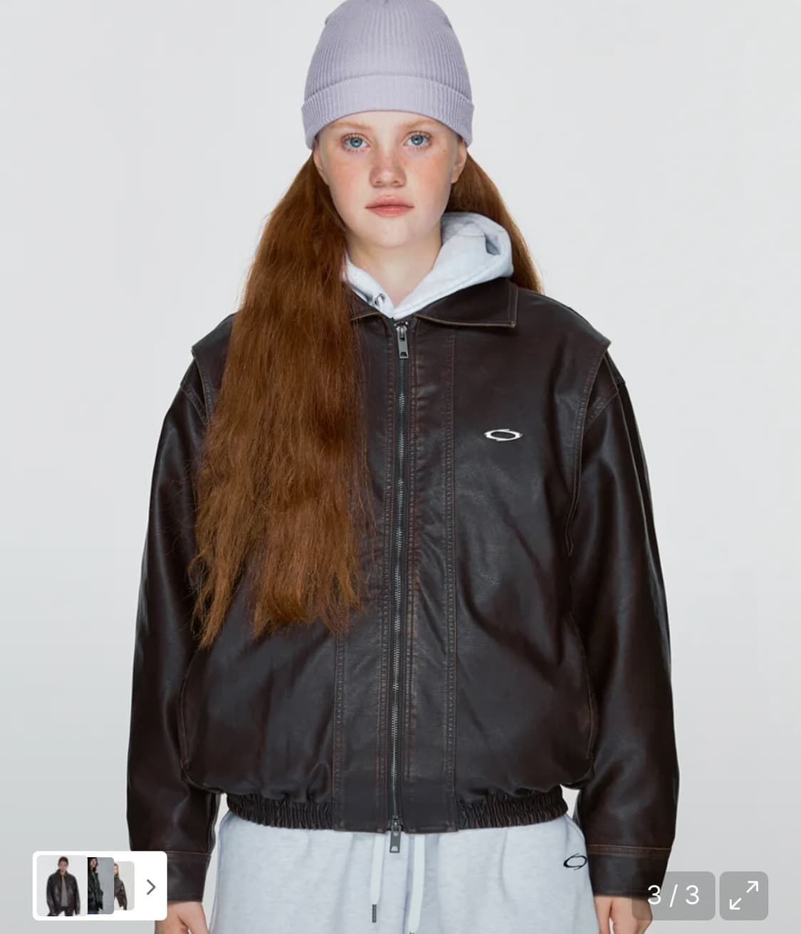 노이아고 레더자켓 상품이미지1