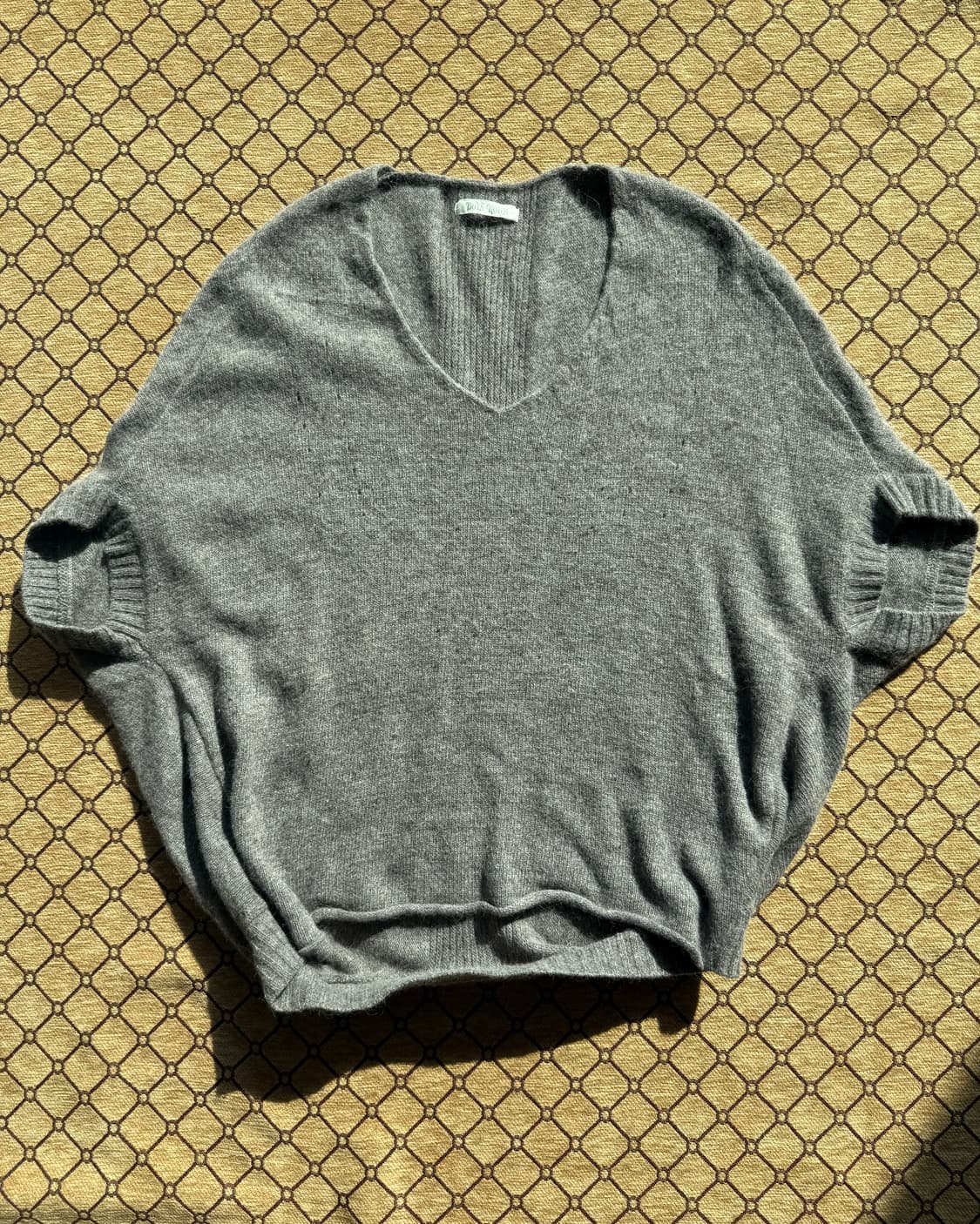 앙고라 모리 케이프 니트 상품이미지1