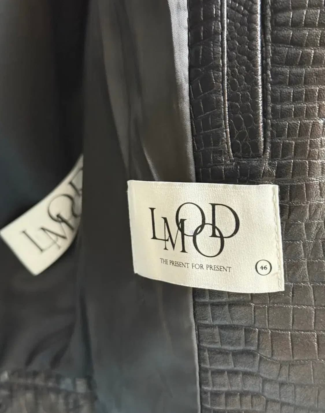 엘무드 카이만 레더 트러커 자켓 [46] 상품이미지3