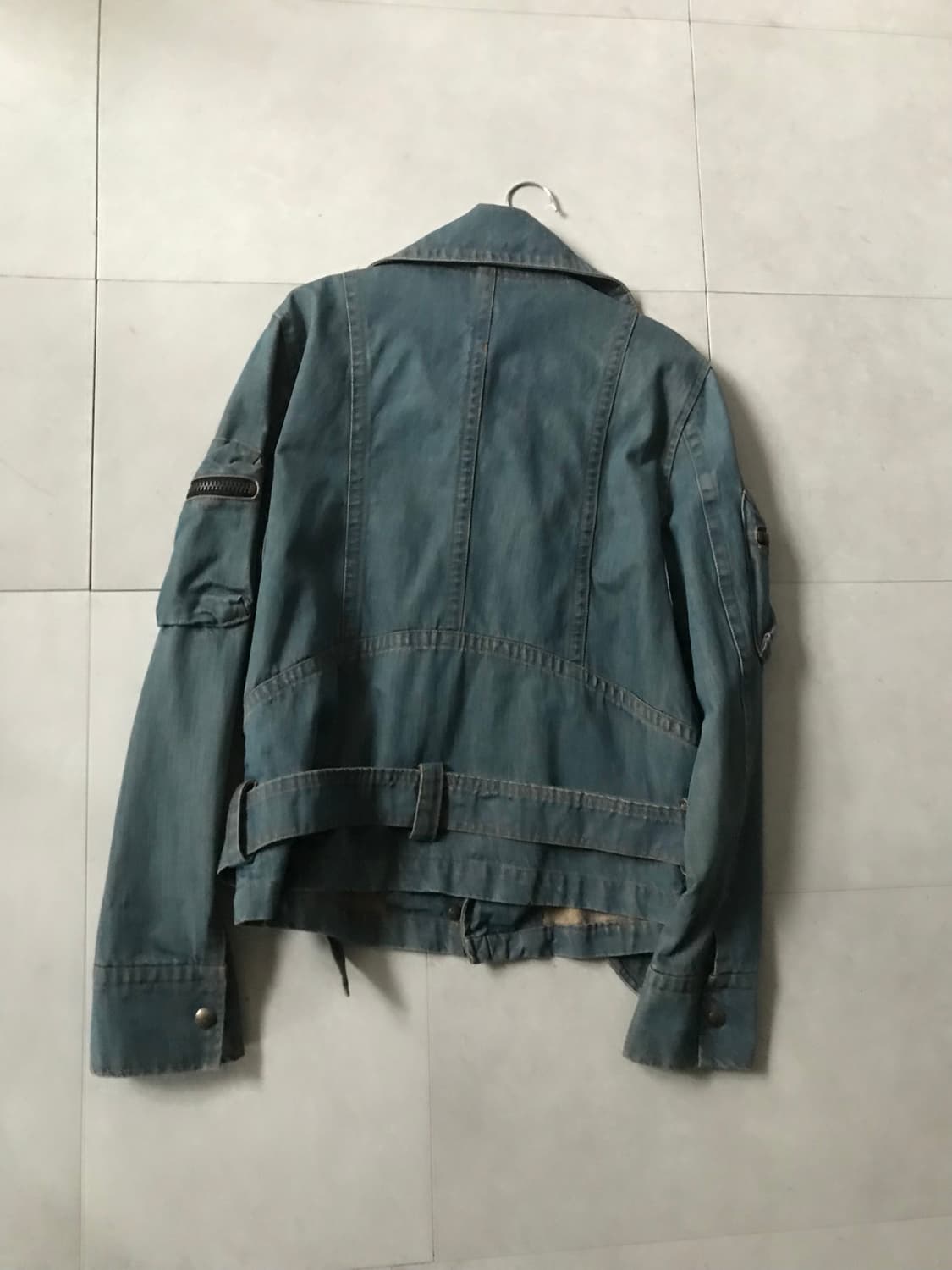 빈티지 포켓 디테일 데님자켓 상품이미지9