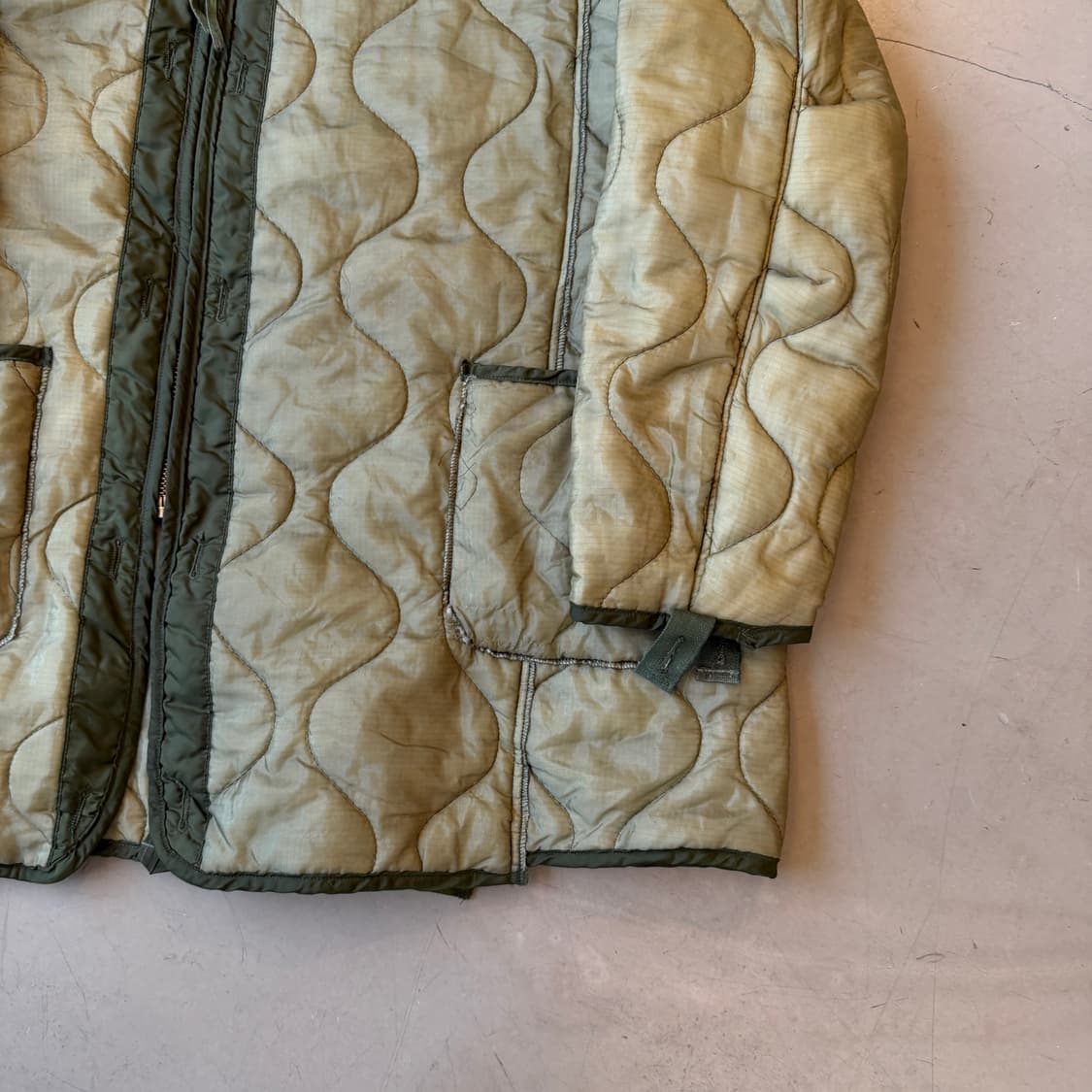 예스터데이스 투모로우 m65 퀼팅 라이너 자켓 상품이미지3