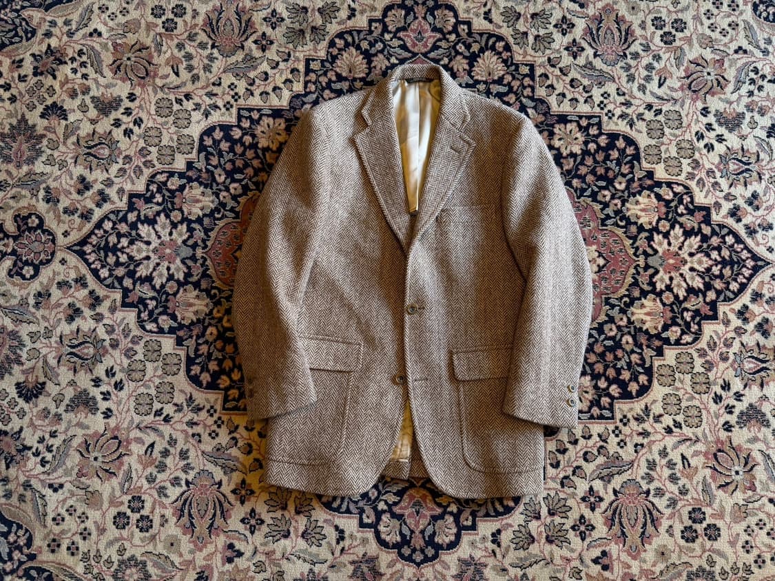 사우스윅 해리스 트위드 자켓 슬림100 상품이미지1