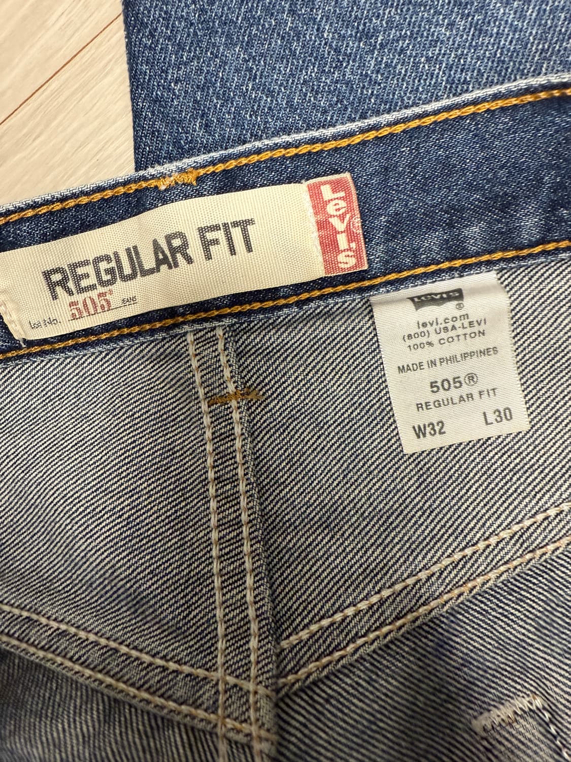 리바이스 505 W32 L30 상품이미지4