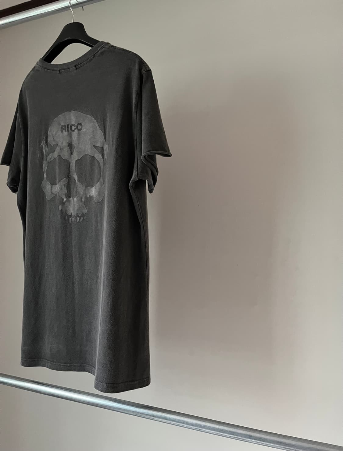 RICO Skull Printed&Damaged Cutsew  상품이미지5