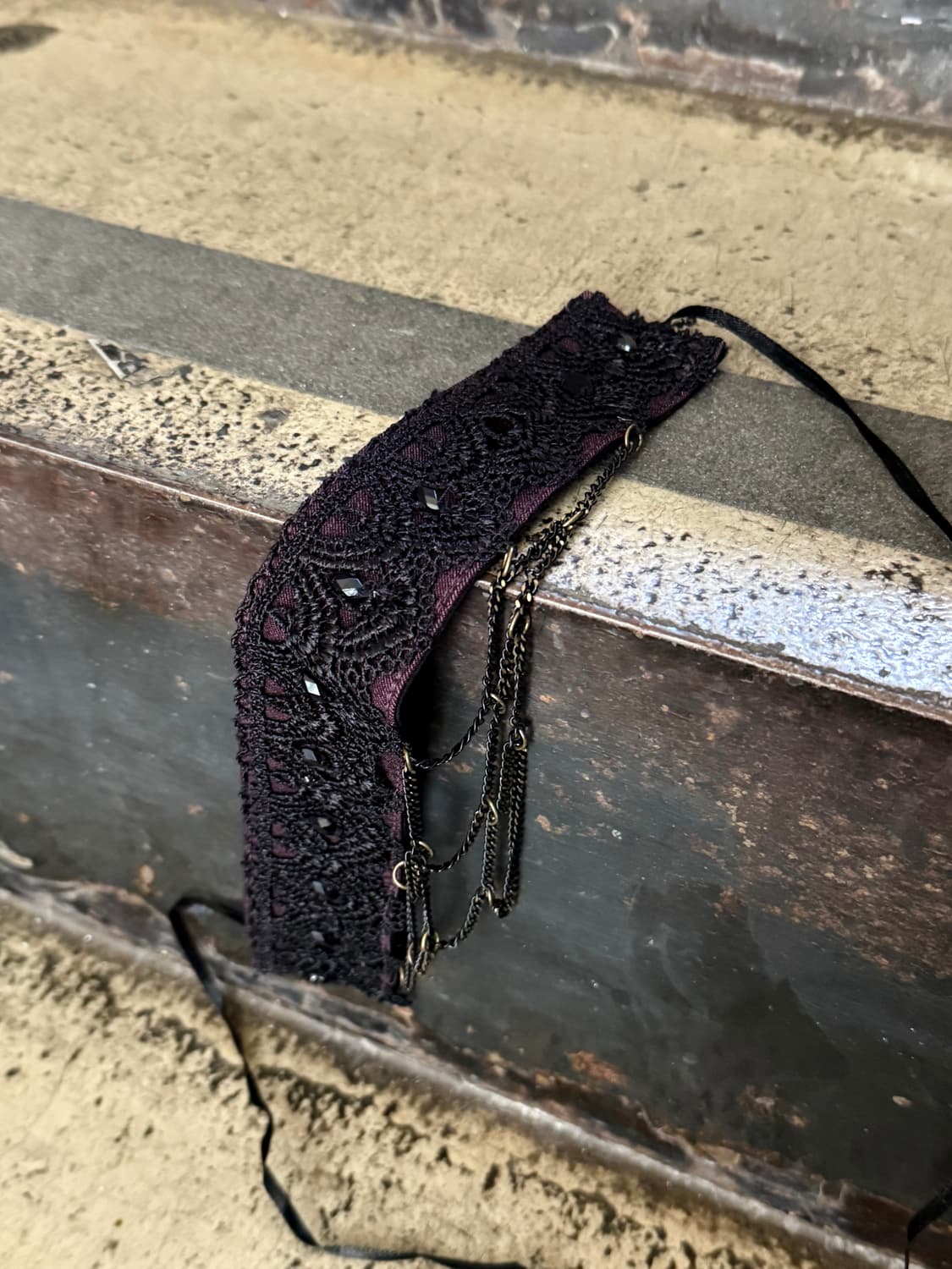 오즈온 고딕 체인 초커 상품이미지2