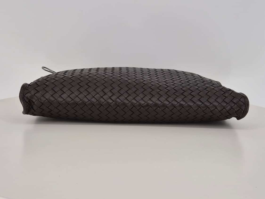 보테가베네타 인트레치아토 브리프케이스 다크브라운컬러 상품이미지3