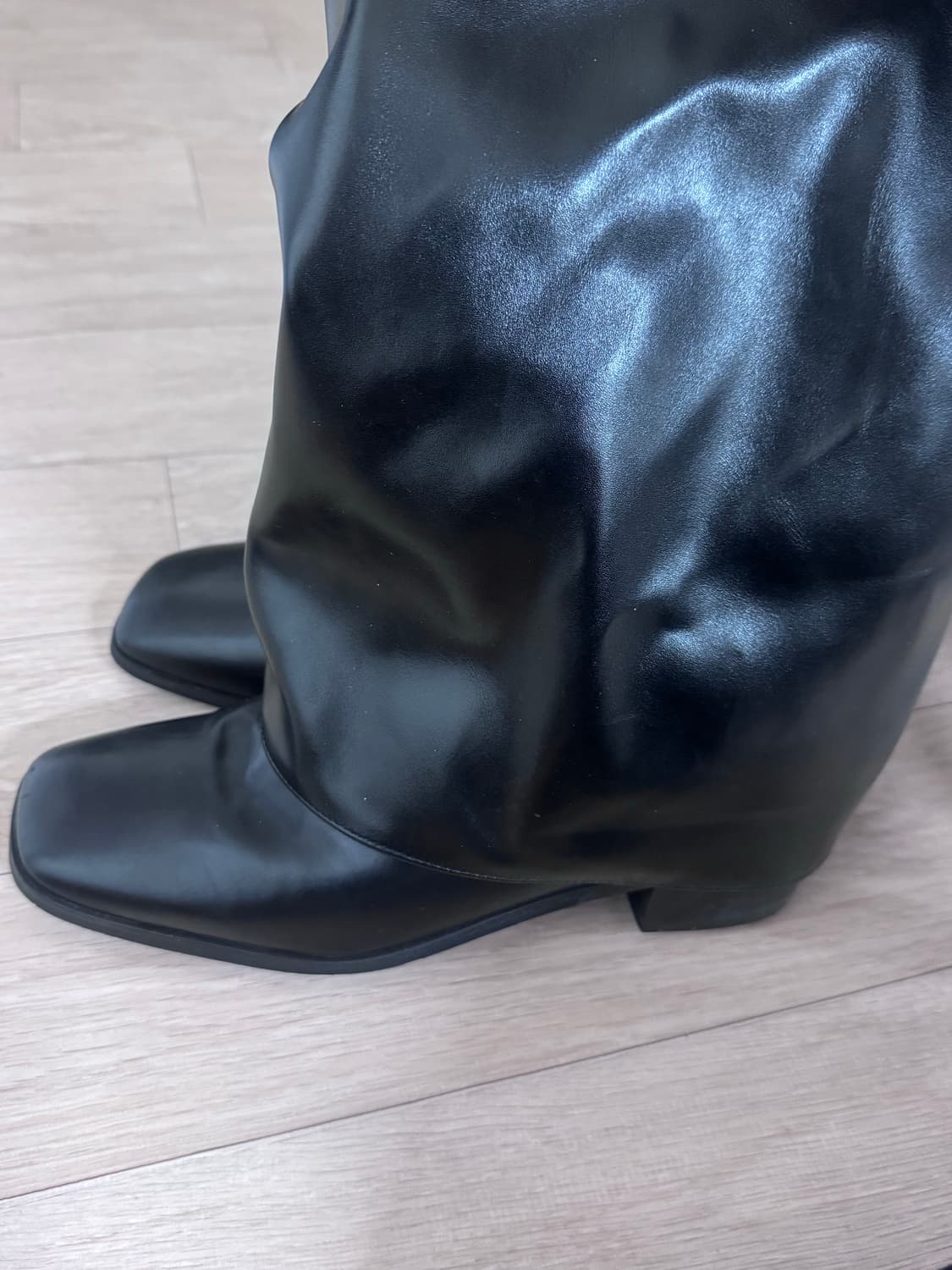 레더 레그워머 롱부츠 245 상품이미지5