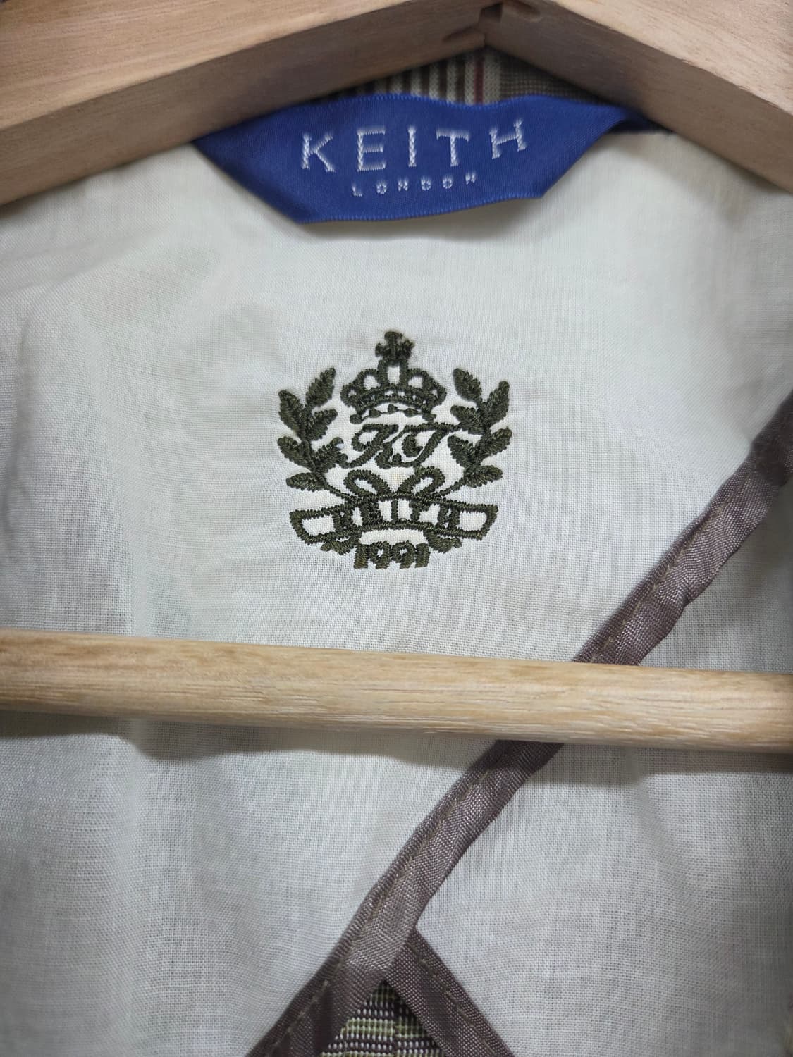 키이스 체크자켓 상품이미지4