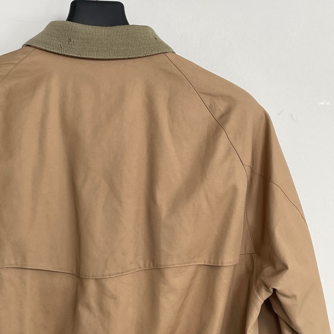 버버리 베이지 안감 체크 블루종 G-9 스타일 상품이미지8