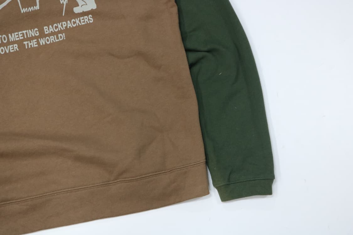 콜마스터 빈티지 백패킹 모아이 그래픽 나그랑 맨투맨 (F) 상품이미지4