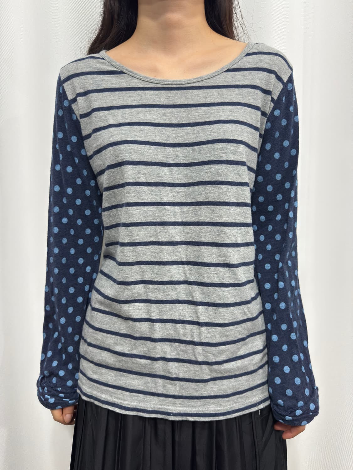 stripe dot longsleeve 상품이미지1