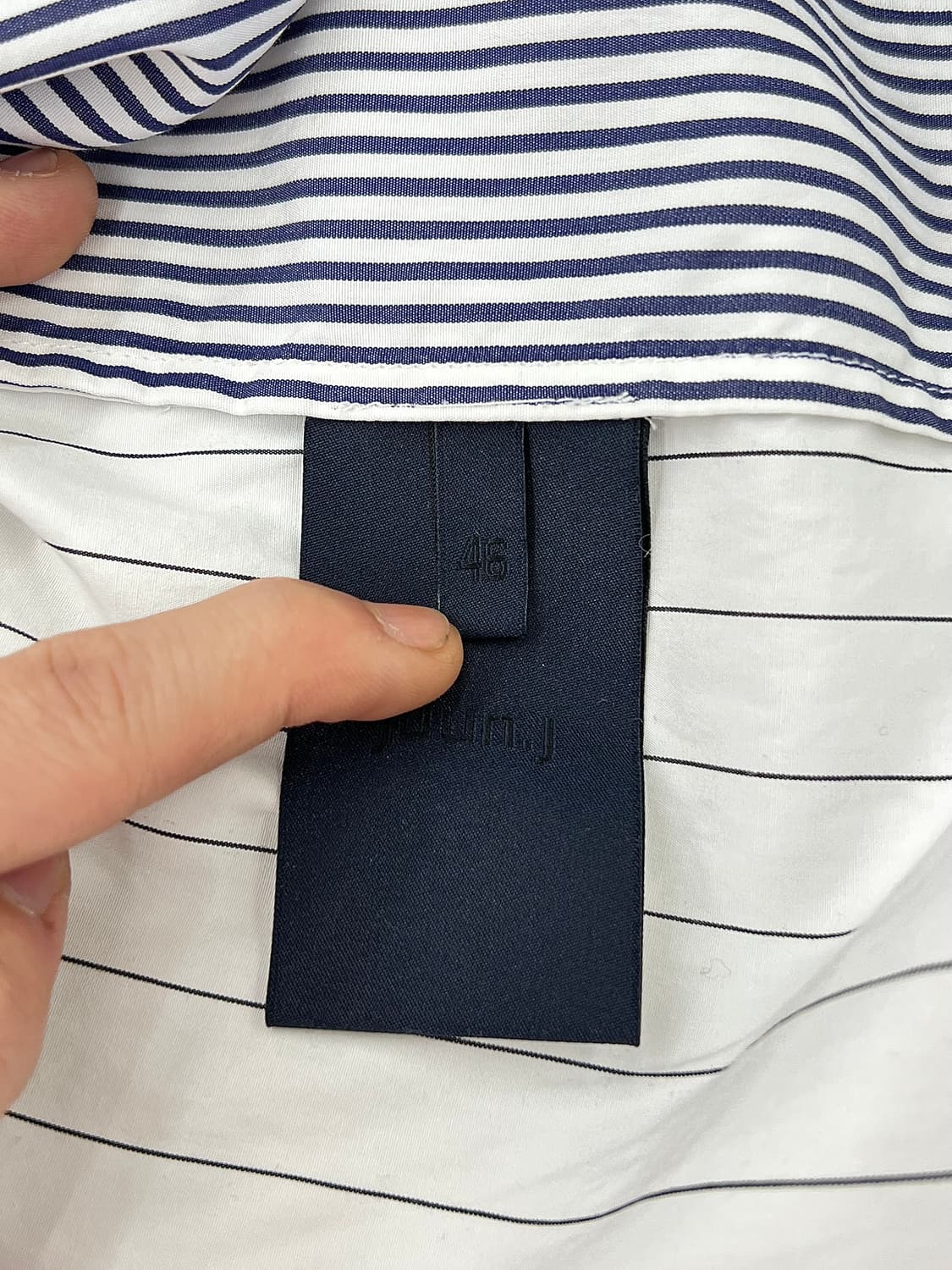 준지 스트라이프 아수라 오버 셔츠 자켓 상품이미지8