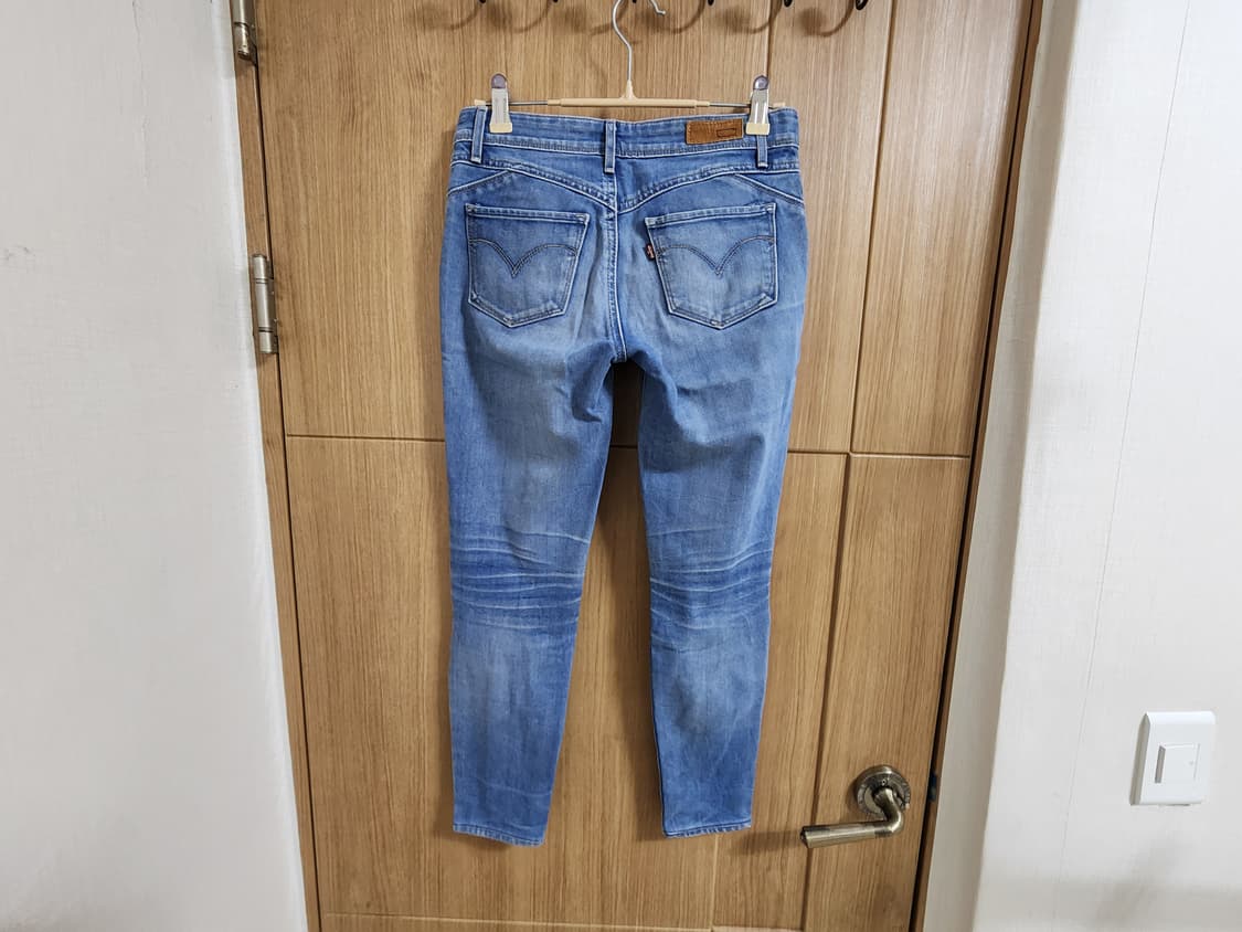 (24)여성 리바이스 미드 라이즈 스키니진 데님 팬츠 상품이미지3