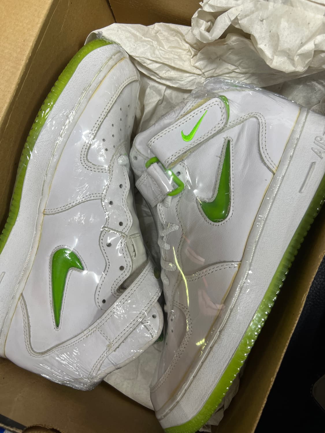 나이키 에어포스1 97년 연두뽈록이 신품 260 상품이미지6