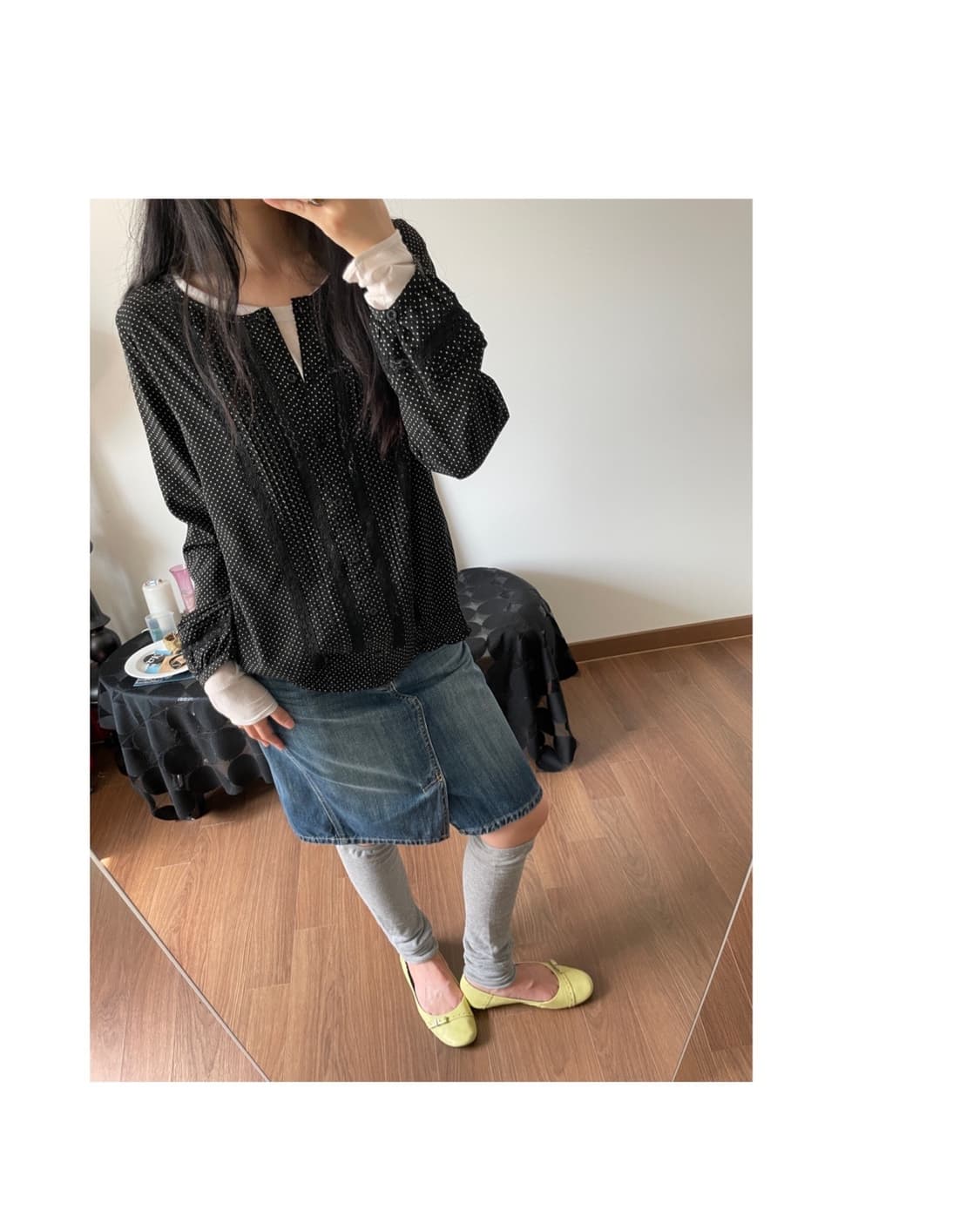 dot blouse 상품이미지5