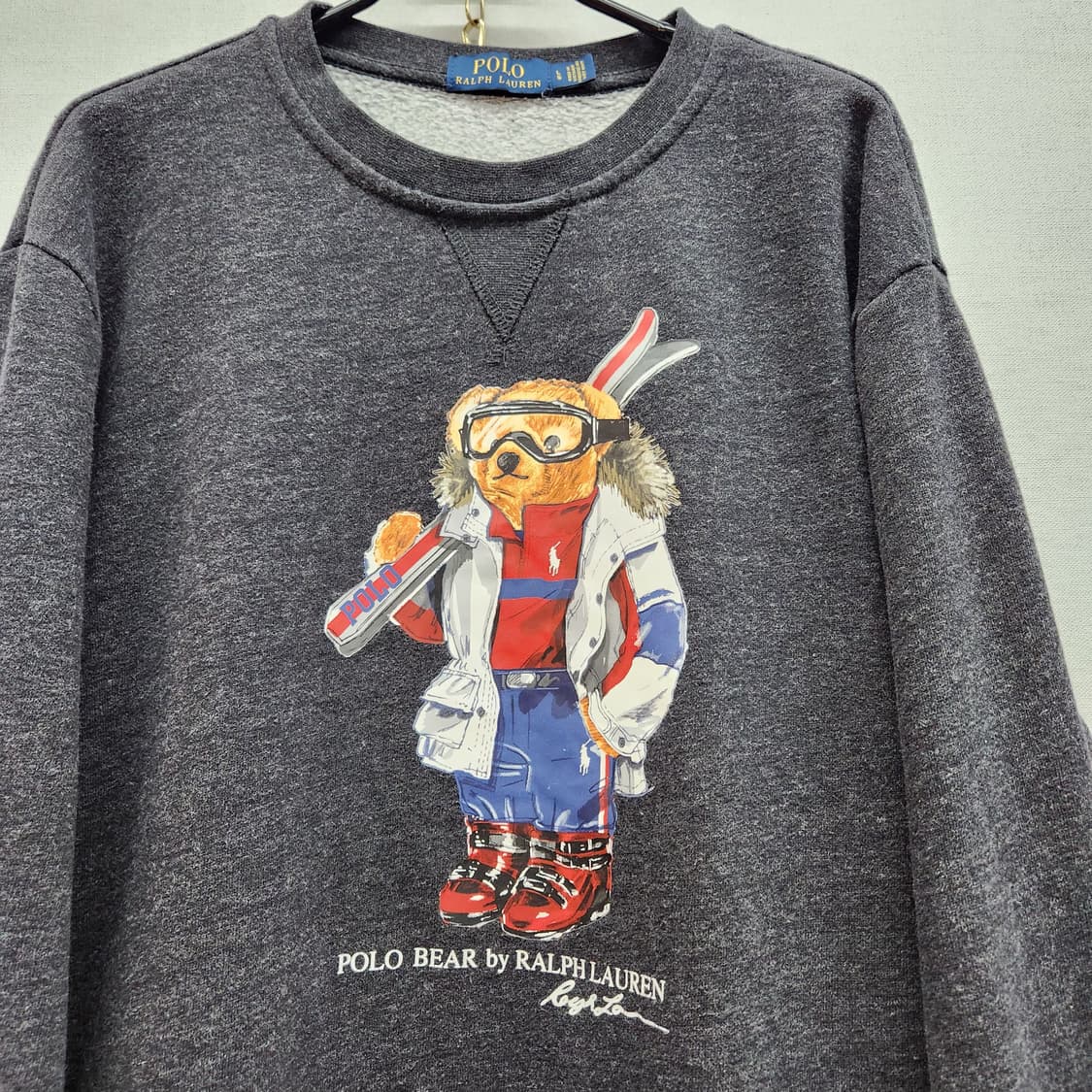 폴로랄프로렌 스키 폴로베어 맨투맨 L(XL) 상품이미지2