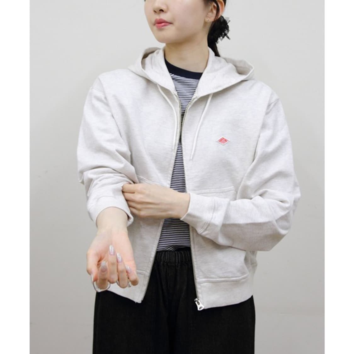 DANTON 25SS Cotton Terry Zip Hoodie 상품이미지2