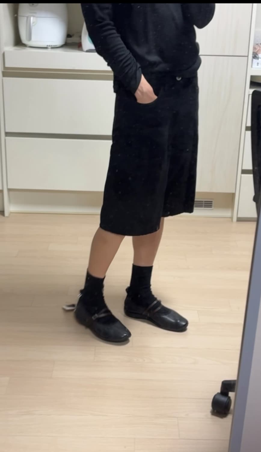 [235-245] amomento Vibram Shirring Flats 상품이미지2