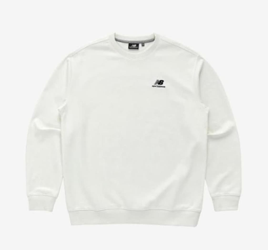 뉴발란스 아이보리 맨투맨 상품이미지1