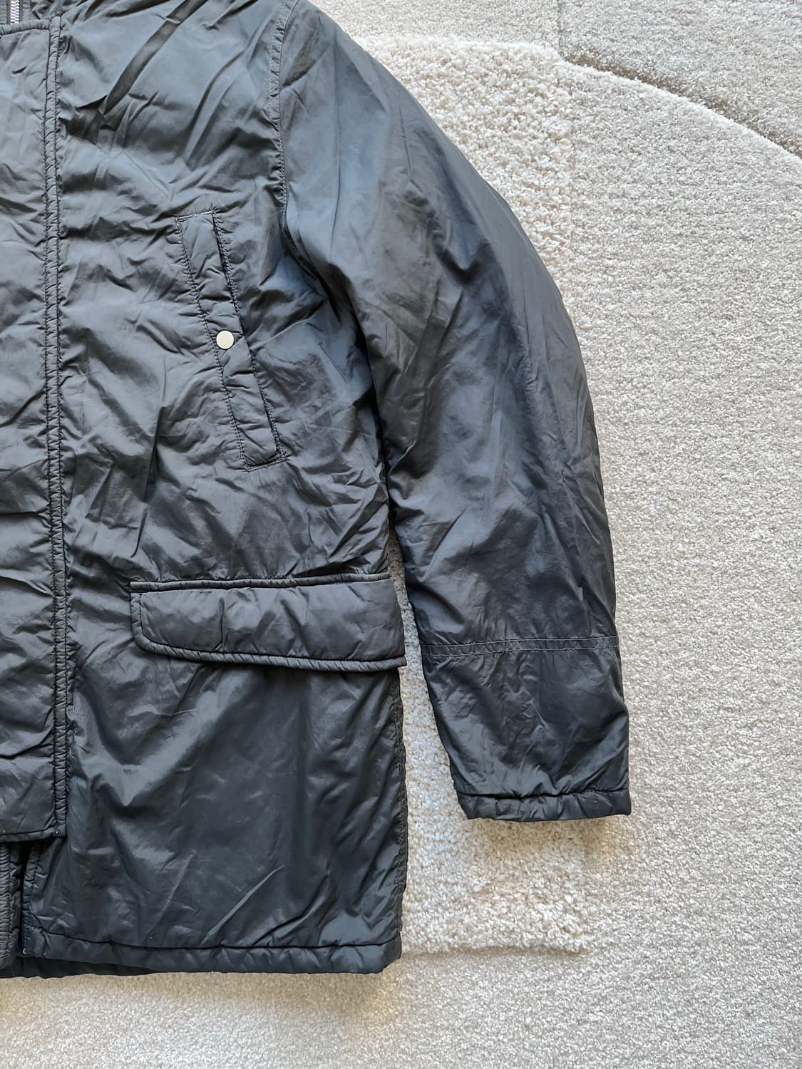 빔즈플러스 퀄티드 밀리터리 리빌드 패딩 파카 (100-103) 상품이미지4